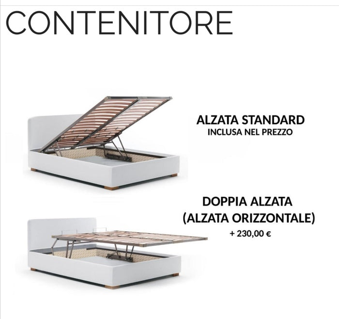 LETTO MOD. LIPARI PIAZZA E MEZZA