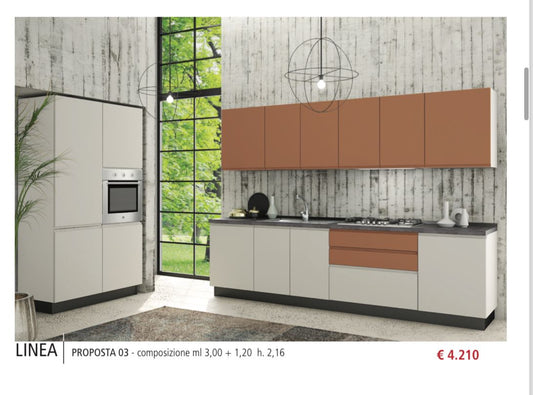 CUCINA LINEA 4,20