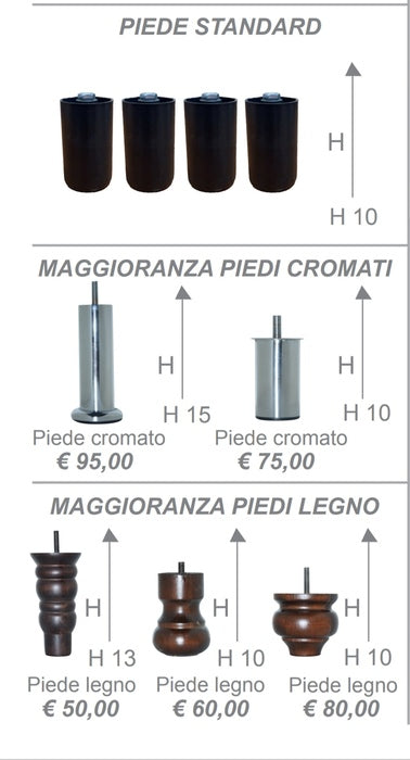 LETTO MOD. MILO'S MATRIMONIALE